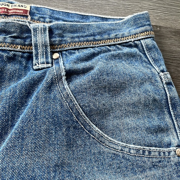 Vintage One Tough Brand Jeans Men’s W 32 Loose Fit High Waist Baggy Distressed - Picture 5 of 16